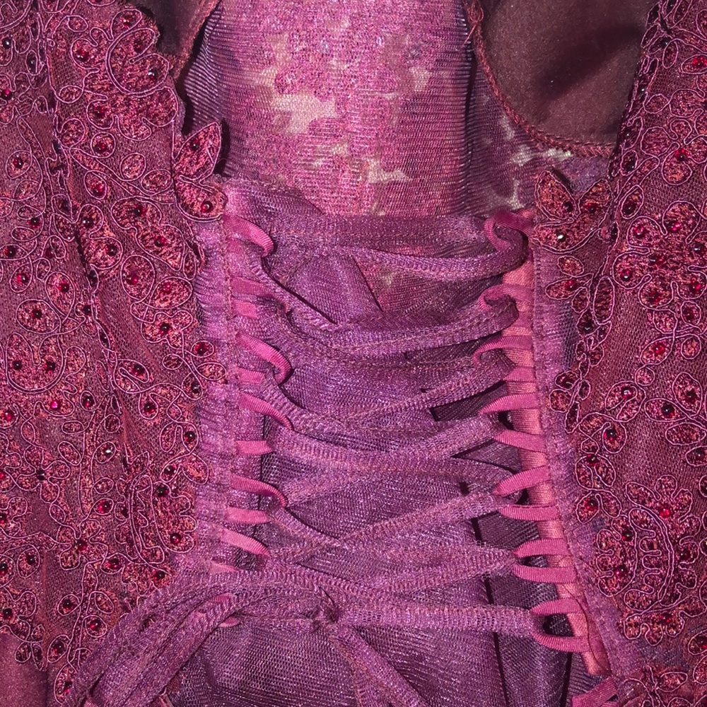 Plus Size Prom Dress - Picture 6 of 8